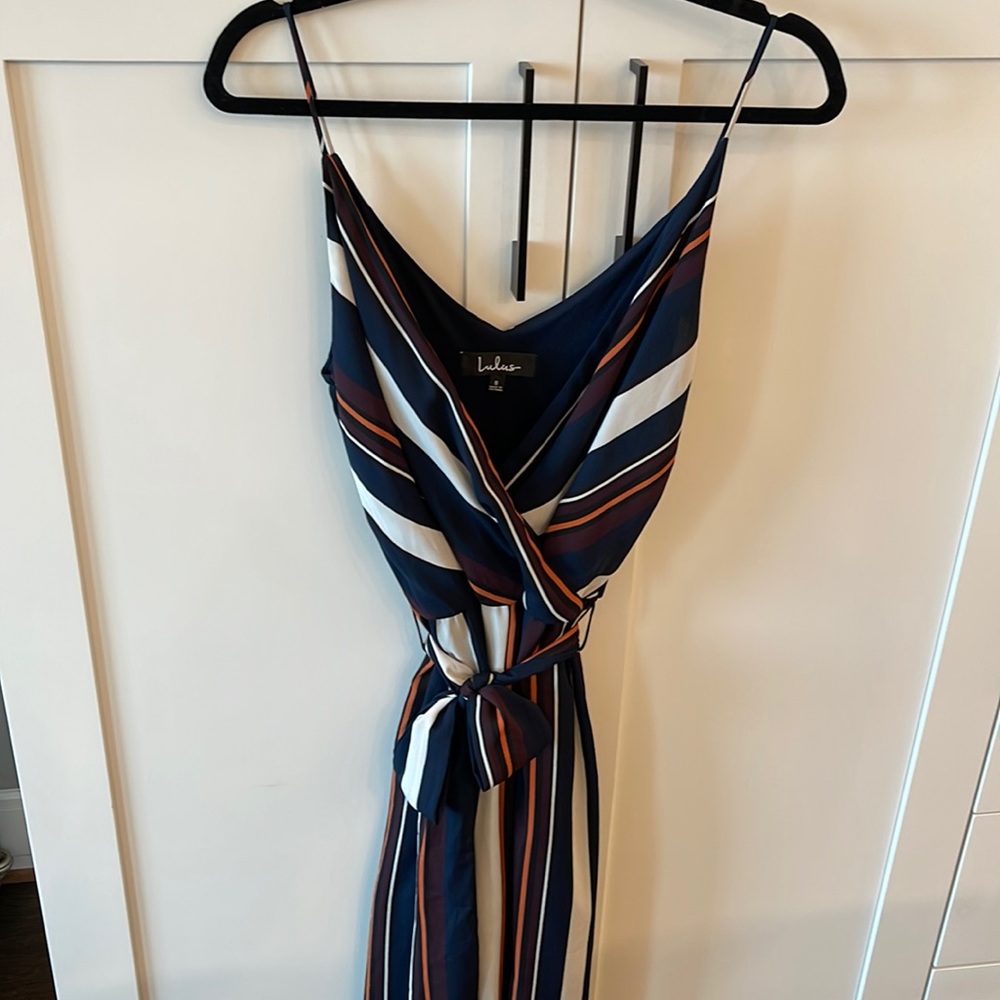 Lulu’s - Striped Wide Leg Jumpsuit